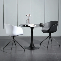 Mini table basse ronde haute brillance table basse ronde blanche table basse
