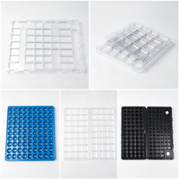 Plateau thermoformé en plastique pour le stockage des accessoires électroniques grand public – Idéal pour les ateliers et la manutention