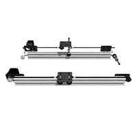Paket Aktuator Linear V-Slot NEMA 17 dengan Kit Penggerak Sabuk DIY dan Motor Stepper NEMA 17 untuk Openbuilds 1000mm