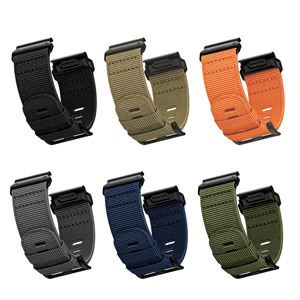 Bracelet de montre en nylon respirant à ajustement rapide personnalisé Win-Win, bracelet de remplacement sport pour <span class=keywords><strong>Garmin</strong></span> Fenix 8 <span class=keywords><strong>Tactix</strong></span> <span class=keywords><strong>7</strong></span> <span class=keywords><strong>Pro</strong></span> - Product Image 4