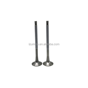 Soupape d'admission IZUMI 6610-41-4110, soupape d'échappement 6610-41-4210, soupape de moteur adaptée au moteur NH220 4Cr10Si2Mo 21-4N+40Cr Chrome - Product Image 1