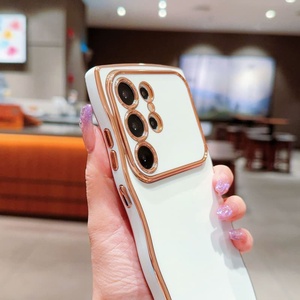 เคส TPU ชุบด้วยไฟฟ้ารูปหัวใจหยักเป็นคลื่นขนาดใหญ่สำหรับซัมซุง S24 S25 S22 S23สำหรับซัมซุง A15 A14 A16 A24 A26เคสโทรศัพท์ - Product Image 5