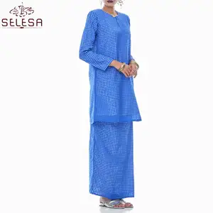 Malaysian Instant Hijab Stretch Polyester Chiffon Fabric Elegant Tropical Evening Dresses For Women Fashion Skirt