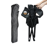 Chaise de camping pliable portable de bonne qualité, ultralégère, imperméable, pour la pêche en plein air, le pique-nique, la plage, avec logo personnalisé