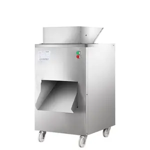 Stainless steel Frozen chicken Meat Cutter/Frozen chicken/duck Block Cube Dicing Machine