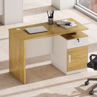 Table de personnel ergonomique moderne nouveau mobilier de bureau bureau d'ordinateur en bois pour 1 personne poste de travail en métal pour usage hospitalier