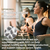 OEM Liposomal Nicotinamide Riboside Capsules Resvératrol Quercétine Supplément pour Adultes Adolescents Stimule NAD Femmes Enceintes