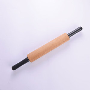 Rodillo de Cocina Ajustable de Madera de Haya con Mangos Negros, Precios de Mayoreo - Product Image 4