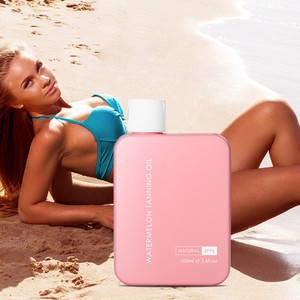 Jiajie OEM Private Label dopo la riparazione dell'esposizione al sole lozione all'<span class=keywords><strong>olio</strong></span> abbronzante all'anguria <span class=keywords><strong>olio</strong></span> per il corpo scuro profondo - Product Image 2