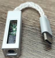 Câble DAC/AMP Hi-Fi portable en aluminium, 8 conducteurs, tressé plaqué argent, Type C, 4,4 mm, connecteur femelle équilibré pour IEM, mise à niveau audiophile haut de gamme