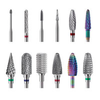 Misscheering carbure de tungstène fraise électrique fraises forets à ongles enlever Gel fichier manucure pour outils d'art des ongles