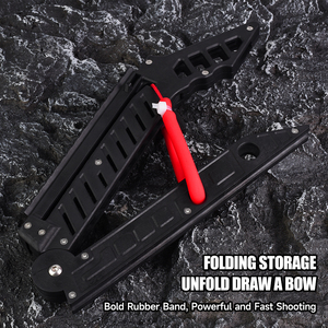 Slingshot pliable professionnel <span class=keywords><strong>de</strong></span> haute précision en alliage et résine, marque SYQT, tout neuf, pour la <span class=keywords><strong>chasse</strong></span> en plein air - Product Image 4