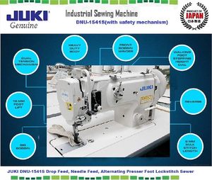 آلة مشي JUKIs جديدة تمامًا بإبرة واحدة بغرزة متشابكة - Product Image 2