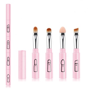 Brocha de maquillaje 4 en 1, portátil, personalizada, 3 en 1, cuatro en uno - Product Image 1