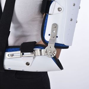 Verstelbare Fysiotherapie Schouder Elleboog Scharnier Stabilisator Immobilisator Polsarm Breuk <span class=keywords><strong>Brace</strong></span> Met Geavanceerde Bescherming - Product Image 6