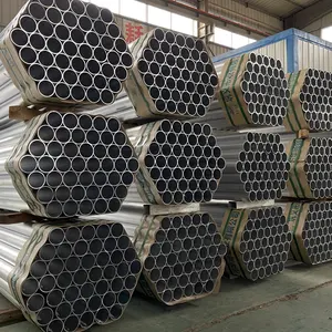 6063 6061 T5 T6铝合金定制各种壁厚优质铝管管挤压挤压铝型材