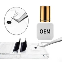 Colle liquide pour extensions de cils, séchage rapide en 0,5 seconde, longue durée, 60 jours, salons de beauté, vente directe d'usine