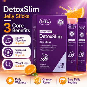 OKTW DetoxSlim Jelly Sticks, Extracto de Naranja, Probióticos, Estimulante del Metabolismo, Supresor del Apetito, Muestras Gratis, Marca Privada - Product Image 4