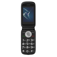 Téléphone à clapet GSM à double écran, grand clavier et grande batterie, téléphones portables pour seniors pour M3