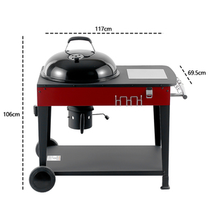 <span class=keywords><strong>Barbecue</strong></span> portable coréen robuste pour patio et jardin, idéal pour les fêtes, au charbon de bois, pour l'extérieur - Fabricant OEM/ODM - Product Image 3