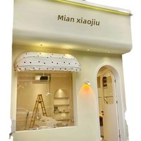 Toldo Semicircular de Hierro Estilo Francés para Tiendas, Toldo Decorativo Fijo para Ventanas, Toldo Plegable para Tiendas, Protección Contra la Lluvia