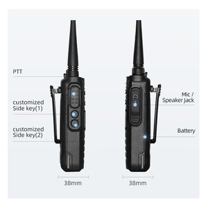 T-UV3D во время прогулки-иди и болтай walkie Two-way радио портативное Dual Band УВЧ и УКВ портативная длинная радио - Product Image 3