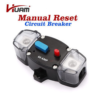 Disjoncteur à récupération automatique 60A12-48V DC pour <span class=keywords><strong>voiture</strong></span> RV 60AMP avec fusible <span class=keywords><strong>de</strong></span> bateau à réinitialisation manuelle - Product Image 3