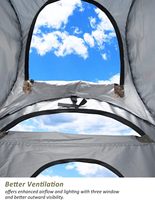 Tente de Douche Pop-up Portable pour Camping en Plein Air, Salle de Bain, Cabine de Change, Protection UPF40+, Imperméable pour Plage et Voyage