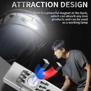 K-512 โคมไฟปากกาอเนกประสงค์ประเภท C ไฟฉายแม่เหล็กแบบชาร์จไฟได้ไฟ LED สีแดงไฟส่องสว่างความสว่างสูง - Product Image 5