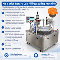 Machine de scellage semi-automatique pneumatique haute précision contrôlée par PLC pour canettes de boissons, jus, lait, plastique