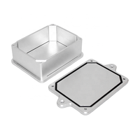 Boîtier de projet en aluminium, armoire d'amplificateur, boîtier électronique extrudé, boîtier de circuit imprimé, petit dissipateur thermique en aluminium pour projet