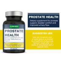 OEM ODM Prostate Health Capsules Soutient une fonction saine de la prostate Favorise un sommeil réparateur Suppléments à base de plantes