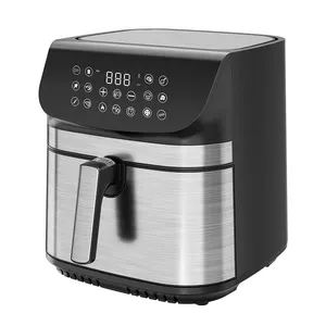 New Large Capacity 9L Oil Free Electric Deep Fryer Smart Touchscreen Digital Air Fryer With Basket