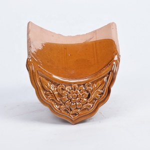 Tegole smaltate cinesi eleganti glassa gialla di lunga durata per tetti antichi stile imperiale Design moderno - Product Image 6