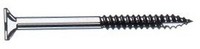 Vis à bois en acier inoxydable galvanisé à tête trompette 14-10x100mm, filetages M3 M2, 50mm 75mm, avec moletage, classe 4