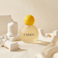 Flacon de parfum en verre vide à bille ronde, design unique et personnalisé, 50ml/100ml, avec pulvérisateur de luxe et boîte