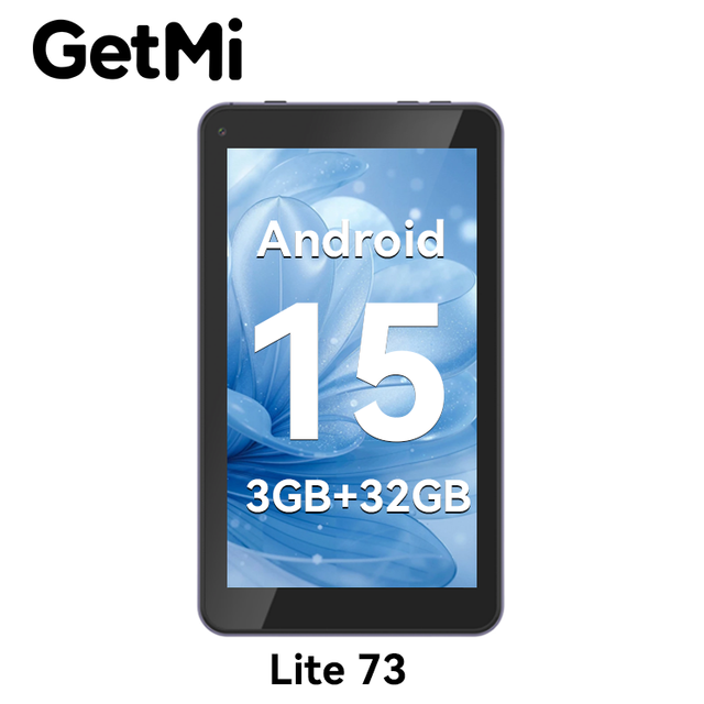 GetMi Lite 73 7" Tablet PC Android 15 Allwinner Wi-Fi New Very Cheap for Kids