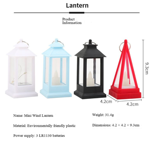 Mini lanterne décorative à bougie, lumière d'ambiance pour <span class=keywords><strong>la</strong></span> maison, mariage, intérieur, décorations <span class=keywords><strong>de</strong></span> Noël pour <span class=keywords><strong>la</strong></span> maison, style vintage - Product Image 2