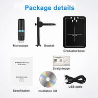 Microscope numérique Wi-Fi haute définition transfrontalier MS5, prend en charge la connexion PC, connectivité sans fil