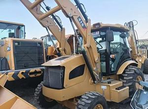 Chargeuse-pelleteuse Caterpillar CAT416E 420 430 d'occasion à moteur diesel, produit très demandé, certifiée CE - Product Image 2