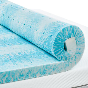 Ventilated <strong>Bed</strong> <strong>Topper</strong> Cooling Gel Infused <strong>Mattress</strong> Pad Memory Foam <strong>Mattress</strong> <strong>Topper</strong> for Pressure Relief - Product Image 1