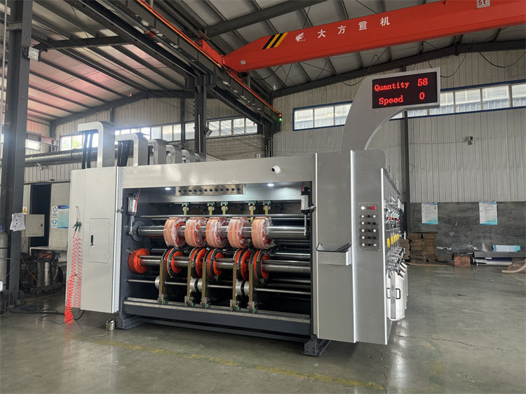 4 Color Automatic Corrugated Carton Box Paper Flexo Printing Machine ...