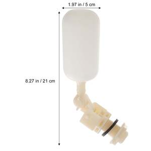 Vanne flottante automatique pour abreuvoir à bétail, type boule en plastique 25x40mm, commande manuelle - Product Image 4