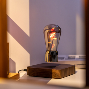 Lámpara LED HCNT con Diseño de Corazón Flotante Giratorio, Control Táctil, ABS, Levitación Magnética, Enchufe, Regalo Personalizado para el Hogar - Product Image 2