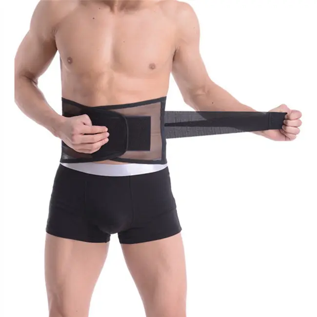 Рабочий Поясничный ремень, тренажер для тонкой талии, поддерживающий бандаж для нижней части спины, пояс для облегчения боли в спине