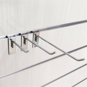 Space-Saving Practical Metal SlatGrid Hanging Prong for Shop Product <b>Display</b> & Organization - Product Image 1