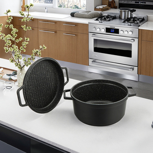 Di alta qualità circolare in alluminio pentole eco-friendly Design classico per cucina e uso esterno materiale metallico durevole - Product Image 4