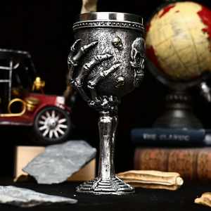 Nuevo estilo esqueleto garra taza MBA34 esqueleto cabeza bebida taza <span class=keywords><strong>Bar</strong></span> decoración reutilizable perfecto para Halloween decoración del hogar - Product Image 4