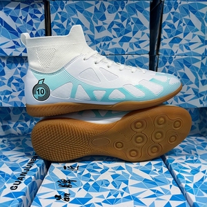 Scarpe da calcio alte da <span class=keywords><strong>uomo</strong></span> e da donna nuove punte corte autunnali scarpe da calcio basse per interni di grandi dimensioni a cinque lati per adulti - Product Image 2