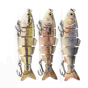 <span class=keywords><strong>Kit</strong></span> de leurres articulés en six sections VAST, leurre dur artificiel 122mm/22g, appât de simulation multi-sections, boîte d'appâts de pêche Luya - Product Image 6